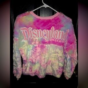 Kids XL furry pink yellow DISNEYLAND Spirit jersey